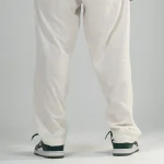 Unisex Relaxed Linen Pants - White - Image 2