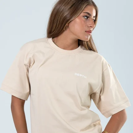 Depth Club T-Shirt – Beige